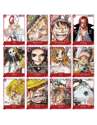 ONE PIECE FILM RED Promo Pack (12 cartes incluses) - Nippon TCG - Coffrets & Éditions Spéciales