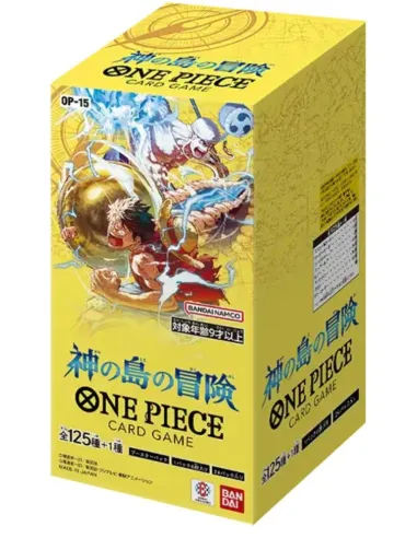 Adventure On the Island of the Gods (Kami's Island) (OP-15) – Display One Piece Japonais Scellé (Booster Box Officielle) - Ni...