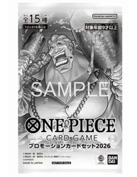 One Piece – Promotion Card Pack 2026 : Dadan (Édition JP) – 3 Carte - Nippon TCG - Précommandes