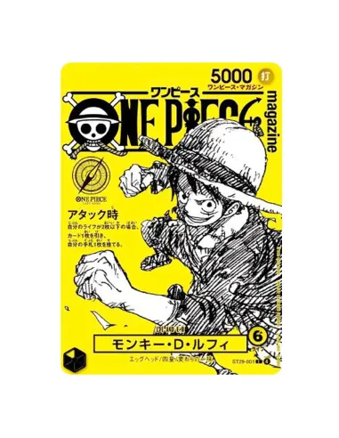 ONE PIECE Magazine Hors-Série Vol.21 ST29-001 (Weekly Shonen Jump) – Édition Japonaise avec Promo - Nippon TCG - Précommandes