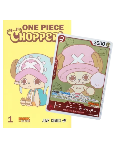 ONE PIECE Chopper's Book & Carte Promo EB02-003 – Édition Japonaise - Nippon TCG - Précommandes
