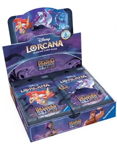 Ursula's Return – Display Lorcana Japonais Scellé (Booster Box Officielle) - Nippon TCG - Displays Japonais