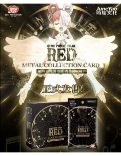 One Piece Film RED : Metal Collection Card – Édition Chinoise Officielle Scellée - Nippon TCG - Coffrets & Éditions Spéciales 2