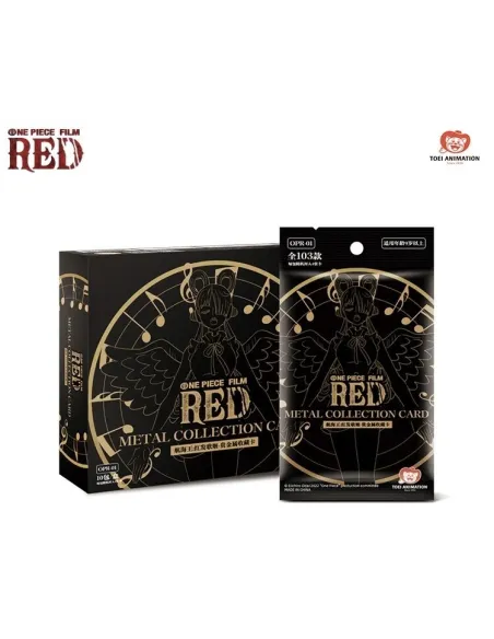 One Piece Film RED : Metal Collection Card – Édition Chinoise Officielle Scellée - Nippon TCG - Coffrets & Éditions Spéciales