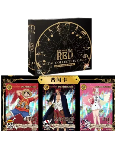 One Piece Film RED : Metal Collection Card – Édition Chinoise Officielle Scellée - Nippon TCG - Coffrets & Éditions Spéciales