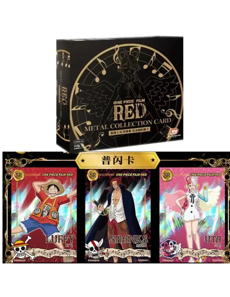 One Piece Film RED : Metal Collection Card – Édition Chinoise Officielle Scellée - Nippon TCG - Coffrets & Éditions Spéciales