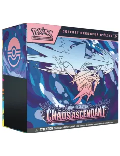 Elite Trainer Box Chaos Ascendant ME04 - Coffret ETB Dresseur d’Élite Pokémon Officiel Scellé - Nippon TCG - Coffrets & Éditi...