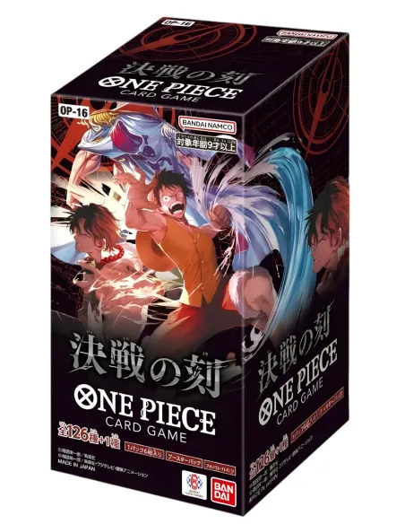 The Time Of Battle (OP-16) - Display One Piece Japonais Scellé (Booster Box Officielle) - Nippon TCG - Displays Japonais