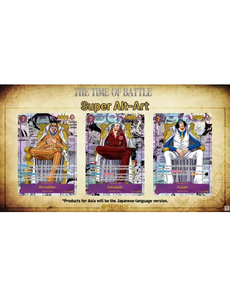 The Time Of Battle (OP-16) - Display One Piece Japonais Scellé (Booster Box Officielle) - Nippon TCG - Displays Japonais