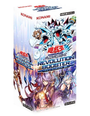Revolution Booster Toon & Witchcrafter & Unchained - Display Yu-Gi-Oh Japonais Scellé (Booster Box Officielle) - Nippon TCG -...