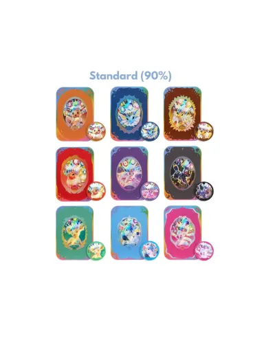 Terastal Gathering Magnet Gift Box Évoli - Boîte Aléatoire Pokémon Chinoise Scellée (CSV9.5C) - Nippon TCG - Précommandes