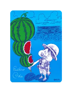 ONE PIECE Watermelon Luffy Eiichiro Oda (NatsuComi 2026) - Édition Japonaise - Nippon TCG - Coffrets & Éditions Spéciales
