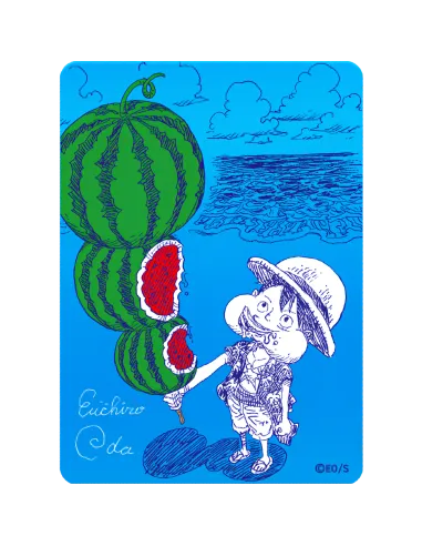 ONE PIECE Watermelon Luffy Eiichiro Oda (NatsuComi 2026) - Édition Japonaise - Nippon TCG - Coffrets & Éditions Spéciales