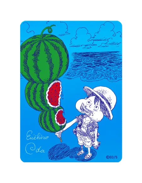 ONE PIECE Watermelon Luffy Eiichiro Oda (NatsuComi 2026) - Édition Japonaise - Nippon TCG - Coffrets & Éditions Spéciales