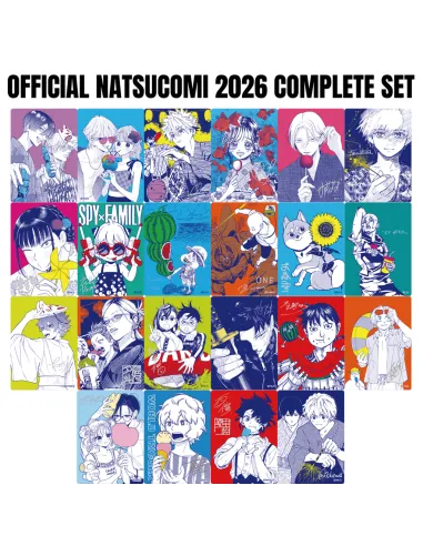 NatsuComi 2026 MetaKira Card - Set Complet 22 Cartes Officielles Shueisha Japon - Nippon TCG - Coffrets & Éditions Spéciales