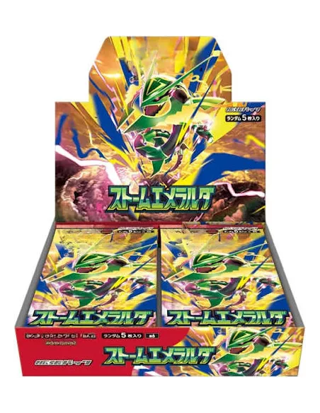 Storm Emeralda (m6) - Display Pokémon Japonais Scellé (Booster Box Officielle) - Nippon TCG - Précommandes