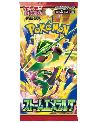 Storm Emeralda (m6) - Display Pokémon Japonais Scellé (Booster Box Officielle) - Nippon TCG - Précommandes