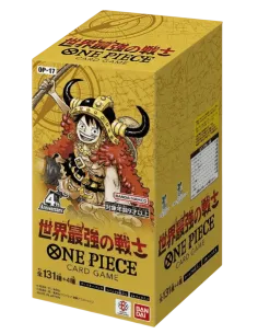 The World’s Strongest Warriors (OP-17) - Display 4th Anniversary One Piece Japonais Scellé (Booster Box Officielle) - Nippon ...