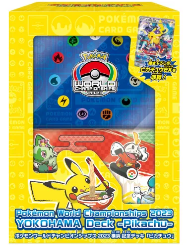World Championships 2023 Yokohama Deck Pikachu - Coffret Pokémon Japonais Scellé (Deck Officiel) - Nippon TCG - Coffrets & Éd...