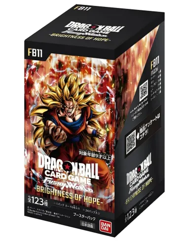 Brightness of Hope (FB11) – Display Dragon Ball Fusion World Japonaise Scellée (Booster Box Officielle) - Nippon TCG - Précom...