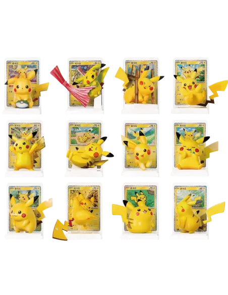 Pikachu 30th Celebration - Blind Box Figurine & Carte Pokémon Chinois Simplifié Scellée - Nippon TCG - Précommandes