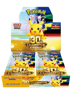 Pokémon 30th Celebration (m6a) - Display Pokémon Japonais Scellé (Booster Box Officielle) - Nippon TCG - Précommandes