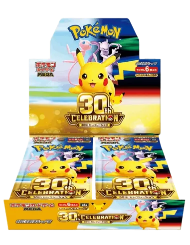 Pokémon 30th Celebration (m6a) - Display Pokémon Japonais Scellé (Booster Box Officielle) - Nippon TCG - Précommandes