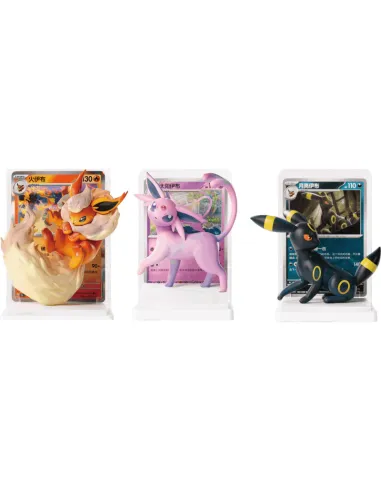Évoli & Évolutions (Eevee & Friends) - Blind Box Figurine Pokémon Dream Illustrating Chinois Simplifié - Nippon TCG - Coffret...
