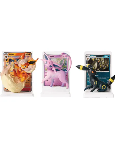 Évoli & Évolutions (Eevee & Friends) - Blind Box Figurine Pokémon Dream Illustrating Chinois Simplifié - Nippon TCG - Coffret...
