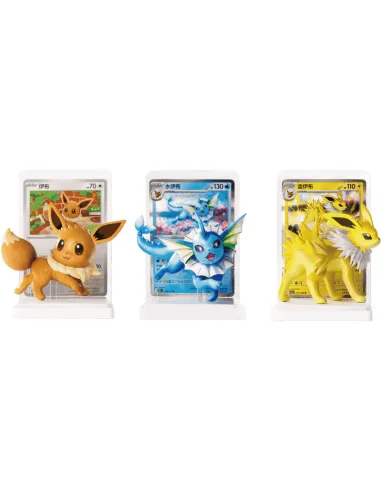 Évoli & Évolutions (Eevee & Friends) - Blind Box Figurine Pokémon Dream Illustrating Chinois Simplifié - Nippon TCG - Coffret...