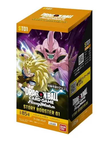 Story Booster 01 (ST01) - Display Dragon Ball Fusion World Japonaise Scellée (Booster Box Officielle) - Nippon TCG - Précomma...
