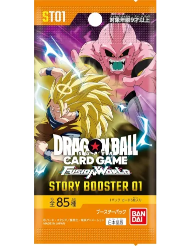 Story Booster 01 (ST01) - Display Dragon Ball Fusion World Japonaise Scellée (Booster Box Officielle) - Nippon TCG - Précomma...
