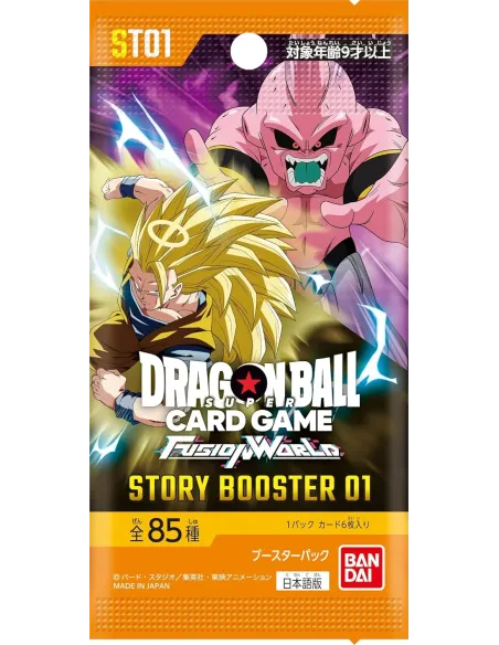 Story Booster 01 (ST01) - Display Dragon Ball Fusion World Japonaise Scellée (Booster Box Officielle) - Nippon TCG - Précomma...