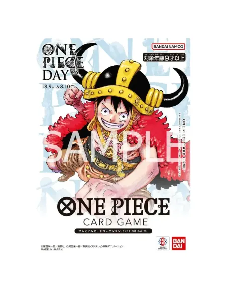 One Piece Day 2025 Binder - 2 Cartes Premium Card Collection (Édition Limitée Japonaise) - Nippon TCG - Précommandes