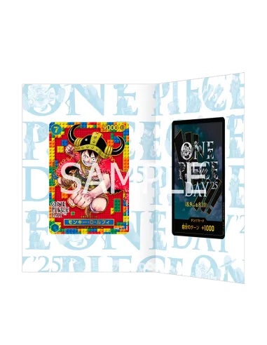 One Piece Day 2025 Binder - 2 Cartes Premium Card Collection (Édition Limitée Japonaise) - Nippon TCG - Précommandes