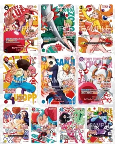 One Piece Full Set ROUND1 - Lot complet de 10 Cartes Promo Japonaises 2026 - Nippon TCG - Précommandes