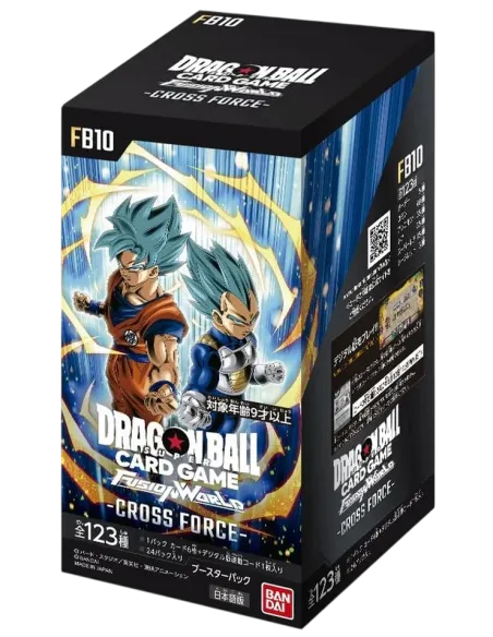 Cross Force (FB10) – Display Dragon Ball Fusion World Japonais Scellé (Booster Box Officielle) - Nippon TCG - Nos Displays