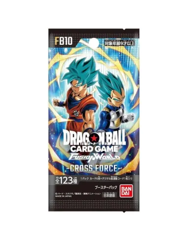 Cross Force (FB10) – Display Dragon Ball Fusion World Japonais Scellé (Booster Box Officielle) - Nippon TCG - Nos Displays