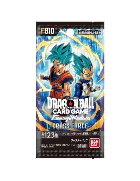 Cross Force (FB10) – Display Dragon Ball Fusion World Japonais Scellé (Booster Box Officielle) - Nippon TCG - Nos Displays