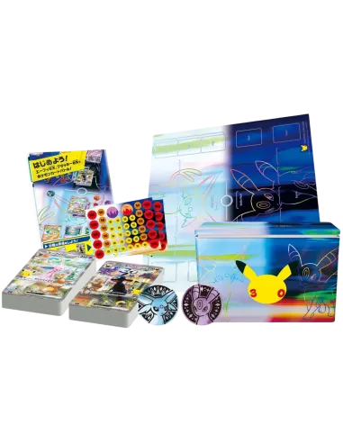 Premium Deck Set Mentali ex & Noctali ex - Pokémon 30th Celebration Japonais Scellé - Nippon TCG - Précommandes