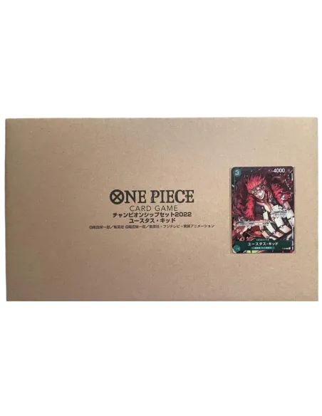 One Piece World Championship Set 2022 Eustass Kid + Promo P-003 (Édition Scellée) - Nippon TCG - Accessoires