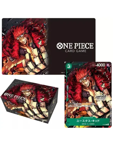 One Piece World Championship Set 2022 Eustass Kid + Promo P-003 (Édition Scellée) - Nippon TCG - Accessoires