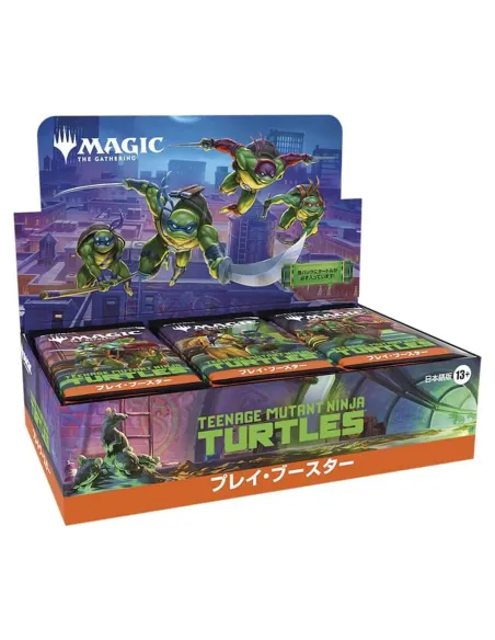 Magic: The Gathering : Teenage Mutant Ninja Turtles (TMT) - Display Play Booster Japonaise Scellée - Nippon TCG - Nos Displays