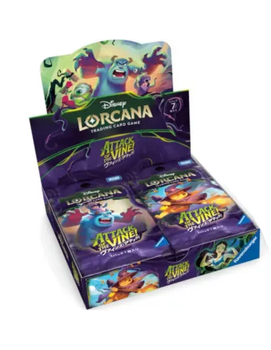 Attack of the Vine (13ATV) - Display Lorcana Japonais Scellé (Booster Box Officielle) - Nippon TCG - Précommandes