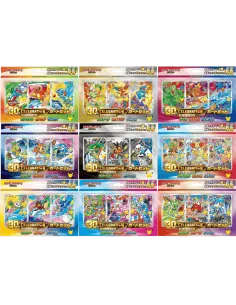Set Complet 9 Coffrets First Partners Pokémon 30th Anniversary - Coffrets Japonais Scellés - Nippon TCG - Précommandes