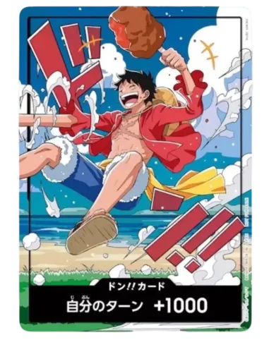 One Piece : World Unification Memorial DON!! Set : Luffy & Zoro - 2 Cartes Promo Japonaises Exclusives - Nippon TCG - Précomm...