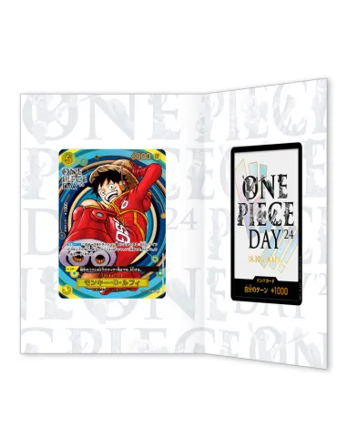 One Piece Day 2024 Binder – 2 Cartes Premium Card Collection (Édition Limitée Japonaise) - Nippon TCG - Coffrets & Éditions S...