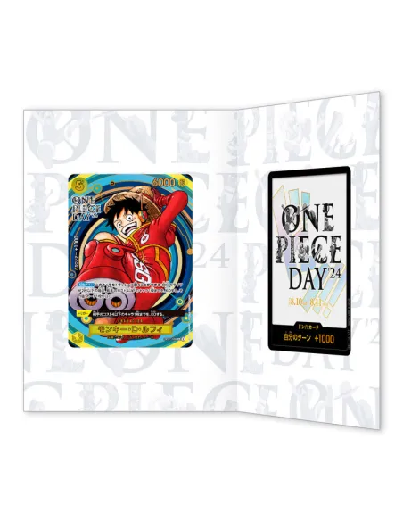 One Piece Day 2024 Binder – 2 Cartes Premium Card Collection (Édition Limitée Japonaise) - Nippon TCG - Coffrets & Éditions S...