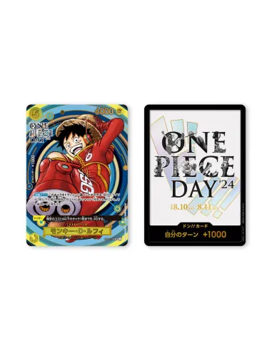 One Piece Day 2024 Binder – 2 Cartes Premium Card Collection (Édition Limitée Japonaise) - Nippon TCG - Coffrets & Éditions S...